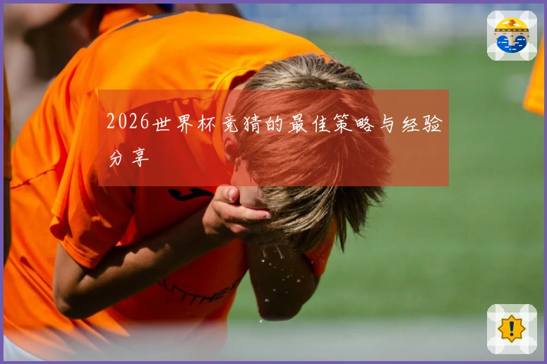 2026世界杯竞猜的最佳策略与经验分享