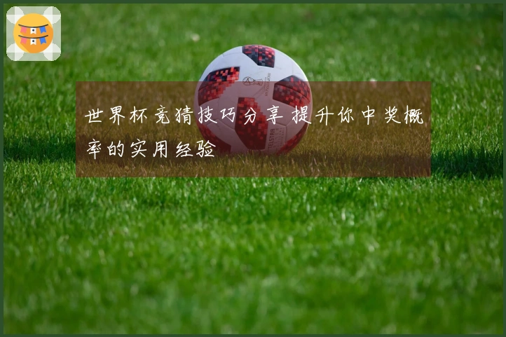 世界杯竞猜技巧分享 提升你中奖概率的实用经验