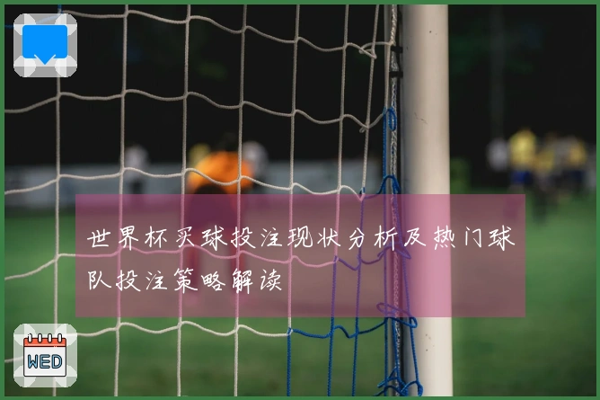 世界杯买球投注现状分析及热门球队投注策略解读